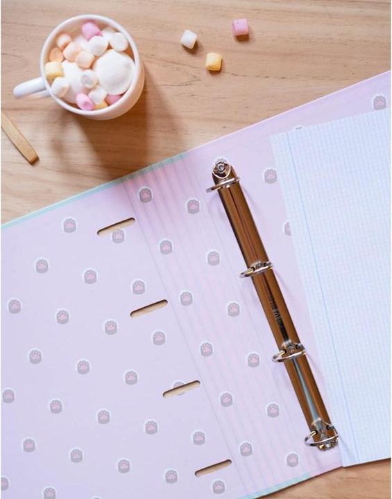 Productafbeelding Pusheen Budget segtuvas 4 žiedų 26x32cm šviesiai žalias (67371-univ) (26 x 32 cm)