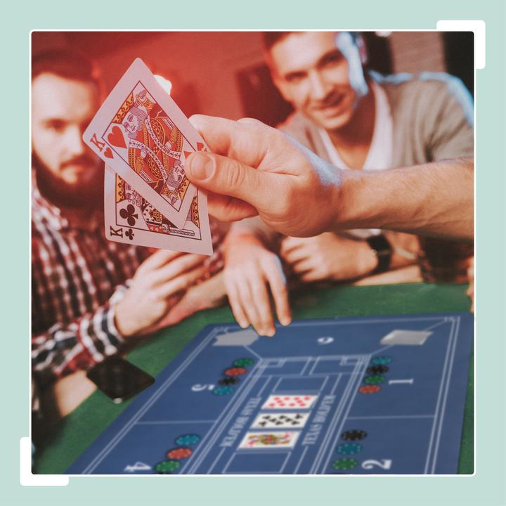 Actual product image Relaxdays Pokermatte 120 x 60 cm