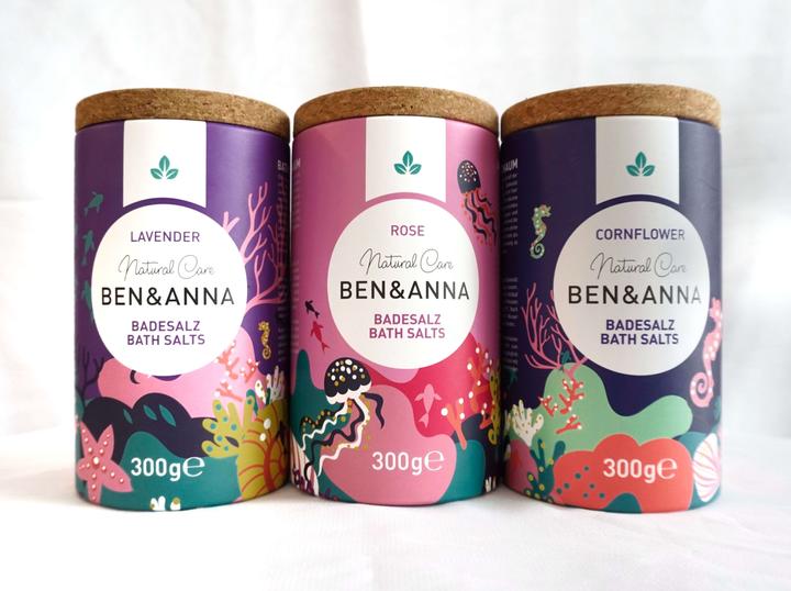 Actual product image Ben & Anna Bath Salt Corn Flower (Bath salts)
