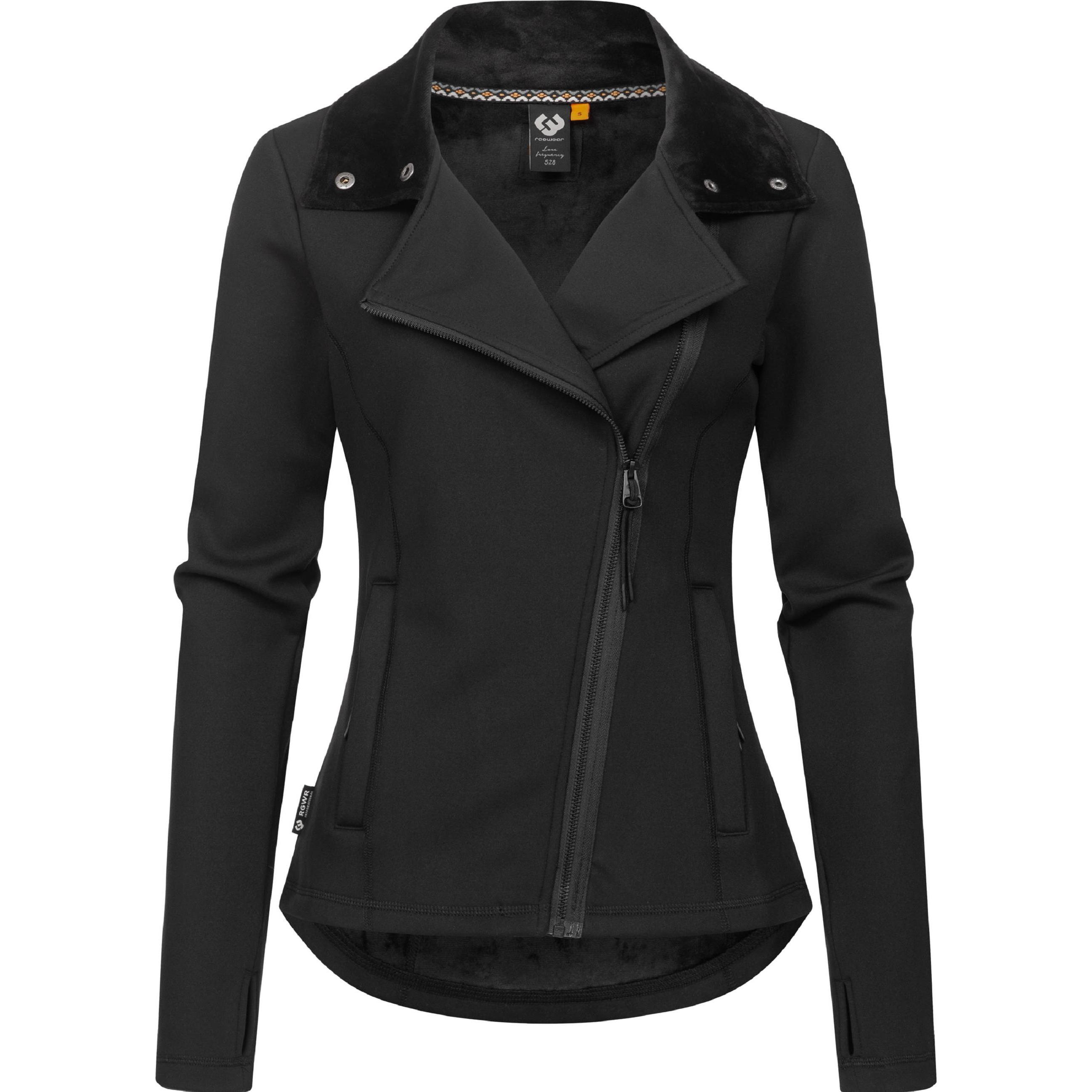 Ragwear, Damen, Pullover, Saskie, Schwarz, (M)