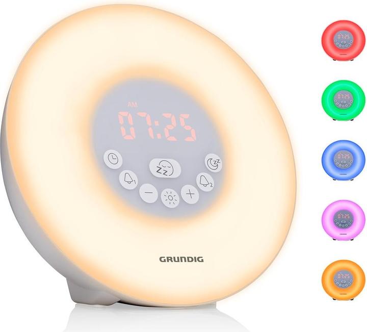 Actual product image Grundig Wake up light with BT speaker