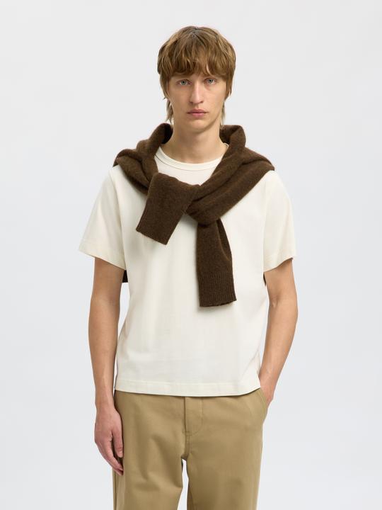 Produktbild Selected Regular Fit Baumwoll T-Shirt (L)