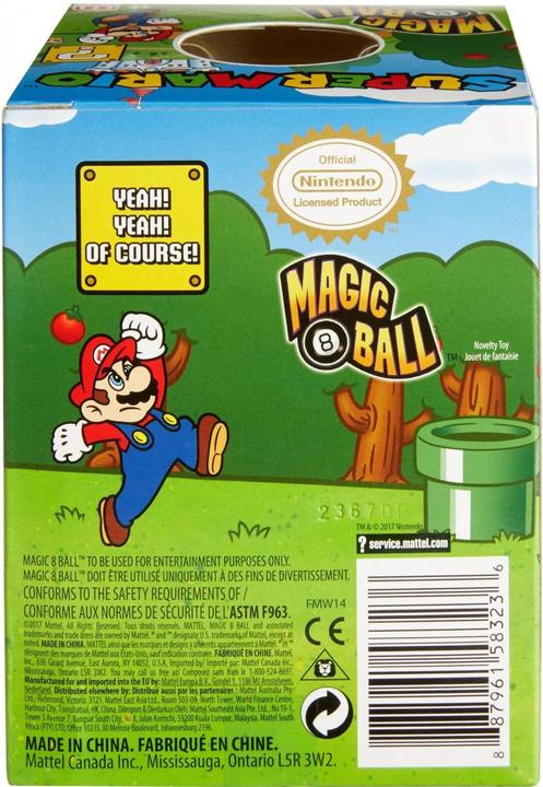 Image du produit 0 Super Mario Magic 8 Ball (D) (Allemand, 2 - 4 Joueur)