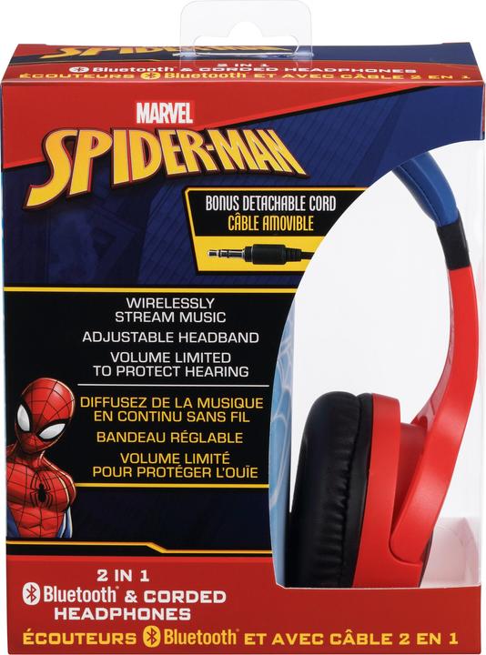 Actual product image Watchitude Ekids - Marvel Spiderman Bluetooth Headphones