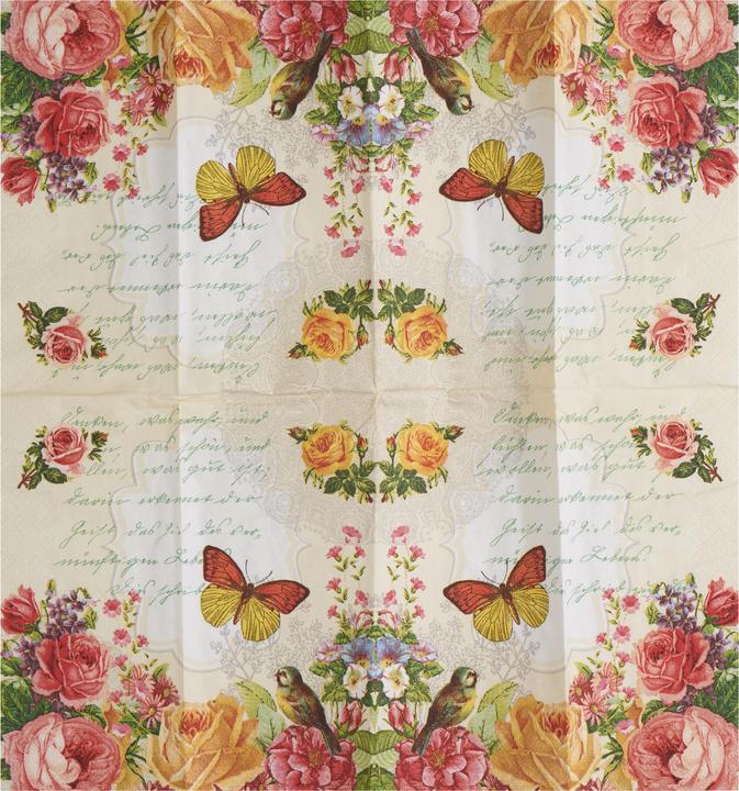 Image du produit Paper + Design Mouchoirs en papier "Portrait of Butterfly" (portrait de papillon)