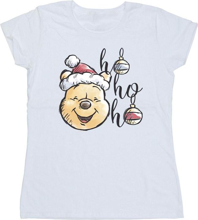 Immagine prodotto Disney Winnie The Pooh Ho Ho Ho Baubles Maglietta Donna (M)