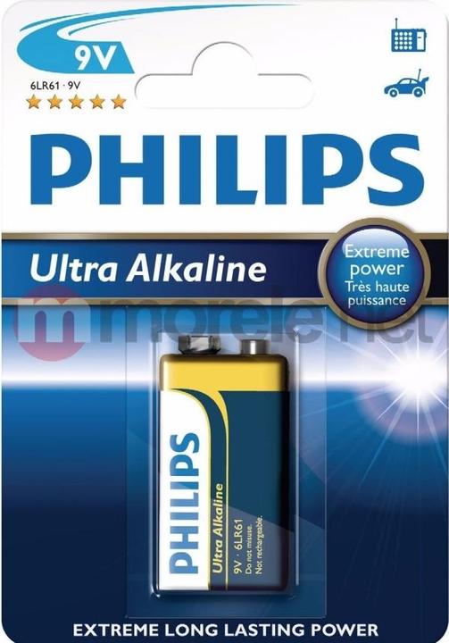 Produktbild ProPlus Ultra Alkaline Batterie 9V im Blister (1 Stk., 9V Block)