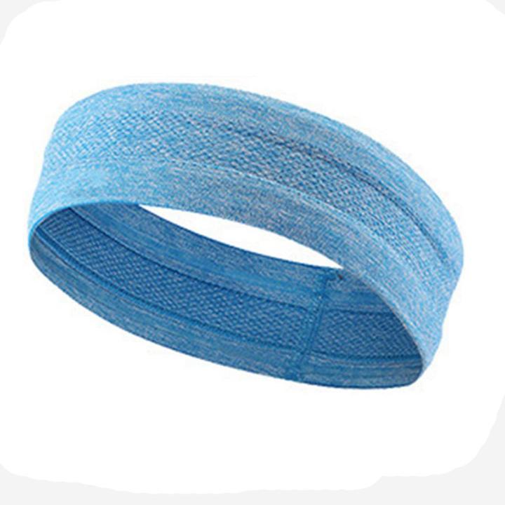 Image du produit Hurtel Bandeau élastique en tissu pour la course à pied fitness bleu