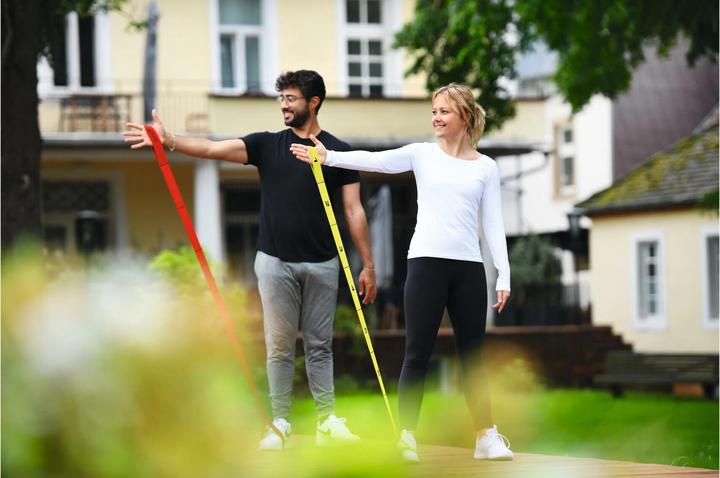 Actual product image Sissel X-Tension Band Light, Yellow (1.04 m, Easy)