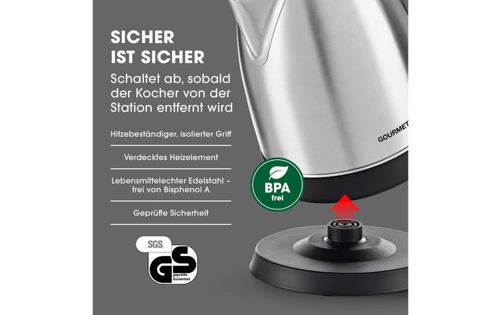 Actual product image Gourmetmaxx Kettle (1.80 l)