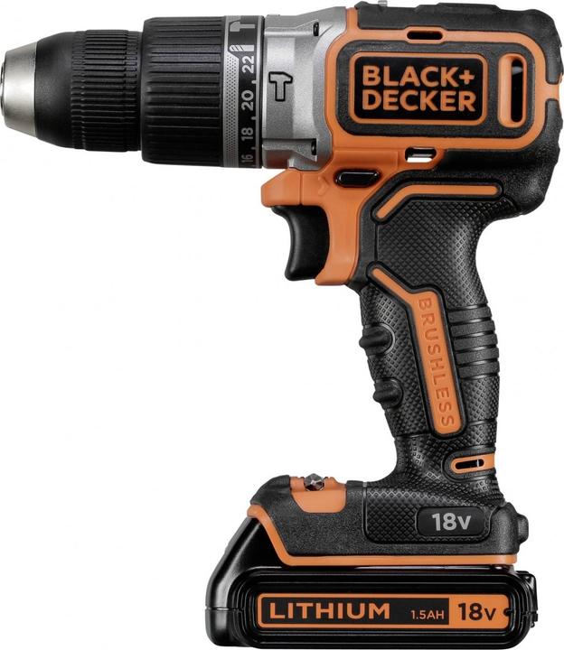Actual product image Black & Decker BL188KBQW Batterypowered impact wrench (Rechargeable battery operated)