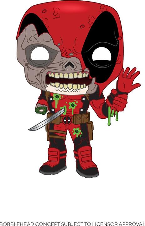 Actual product image Funko POP! - Deadpool: Zombie Deadpool