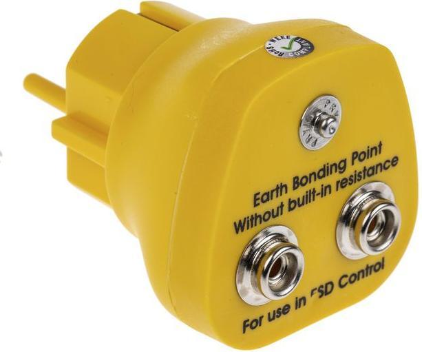 RS PRO ESD Erdungsstecker 0M-Ohm (Statikschutz)