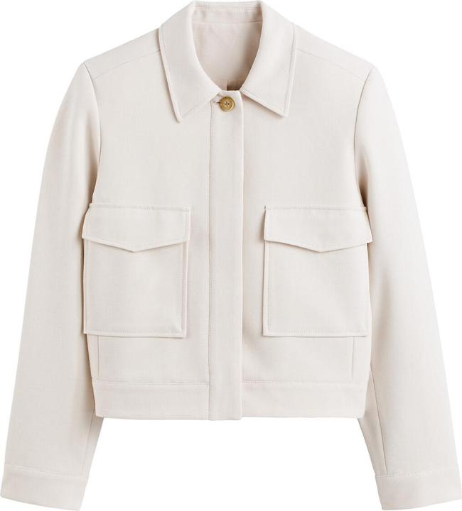 Actual product image La Redoute Collections Short jacket with button fastening (36)
