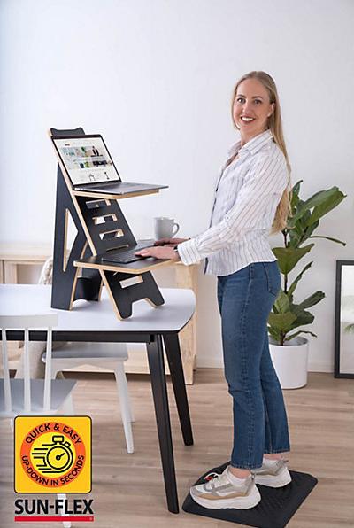 Produktbild kaiserkraft Laptophalter Sun-Flex Easydesk Rise