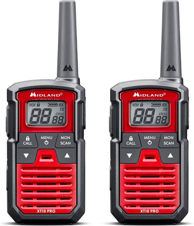 Produktbild Midland XT10 PRO - Portofoonset - Walkie Talkie - PMR446 - Set van 2 stuks - C1459 (4 km)
