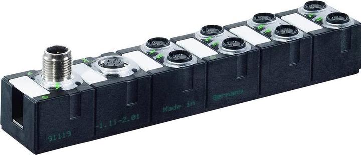 Image du produit Murr Elektronik Module d'extension E/S Cube67 8 canaux multifonctions Cube67 DIO8 E 8 x M8