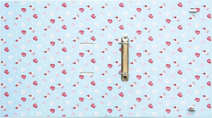 Actual product image Pusheen Ring binder A4 narrow 2 rings Cat A4 binder (A4)