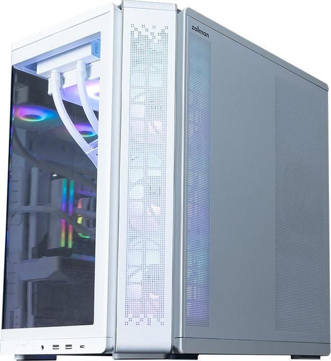 Actual product image Zalman GHE P60 White (ATX, Mini-ITX)