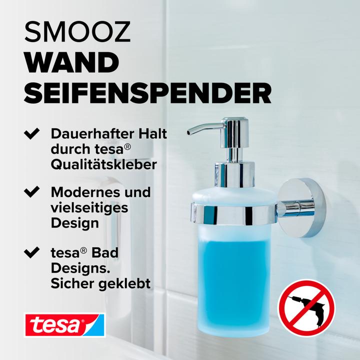 Image du produit tesa SMOOZ Distributeur de savon avec solution adhésive sans perçage