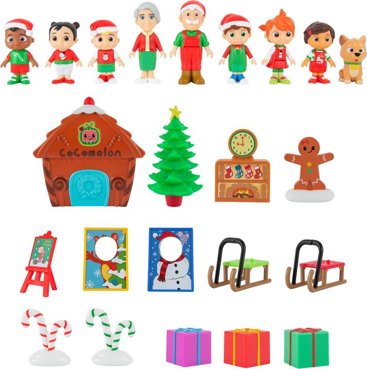 Actual product image Cocomelon Advent calendar