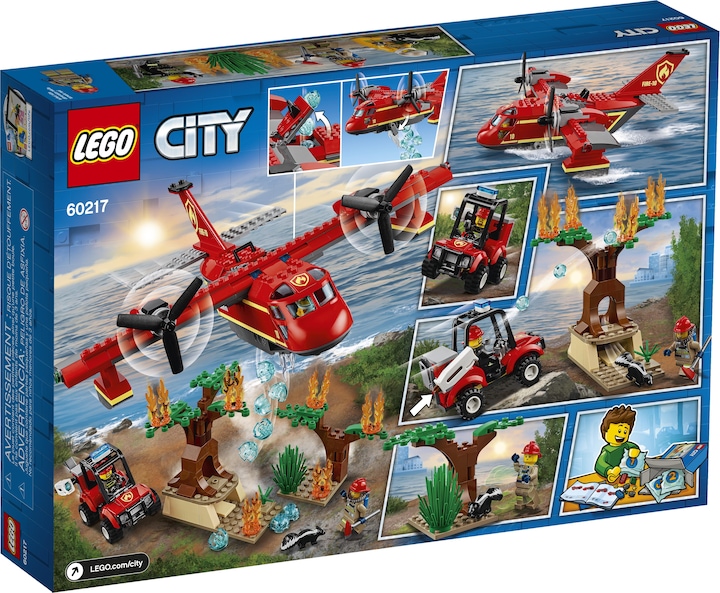 Produktbild LEGO Löschflugzeug der Feuerwehr (60217, LEGO City)