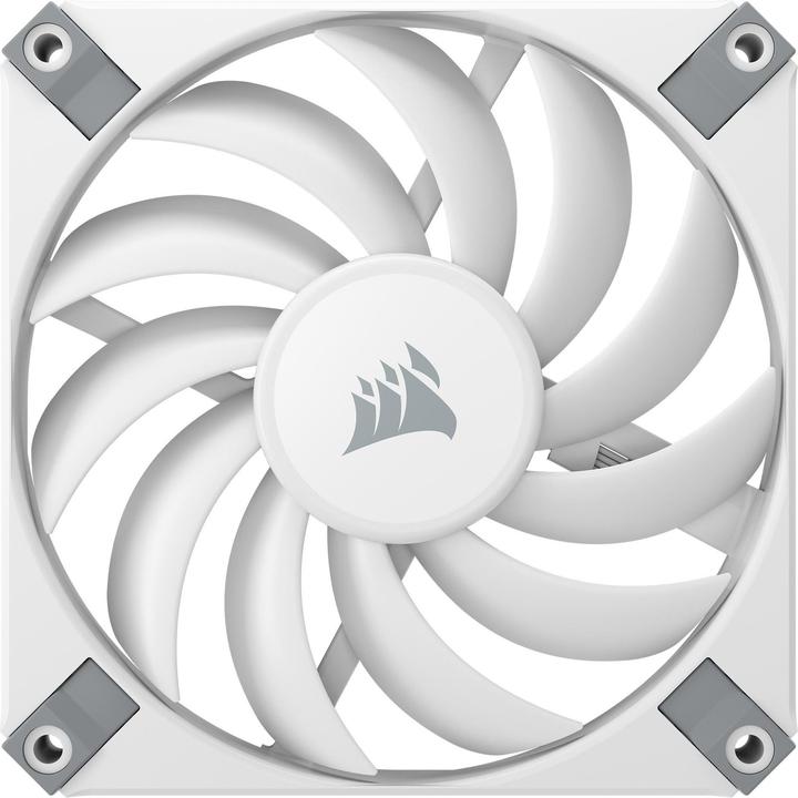 Produktbild Corsair AFS Series, AF120 SLIM WHITE, 120mmx15mm Fluid Dynamic Fan, Single Pack (120 mm, 1x)