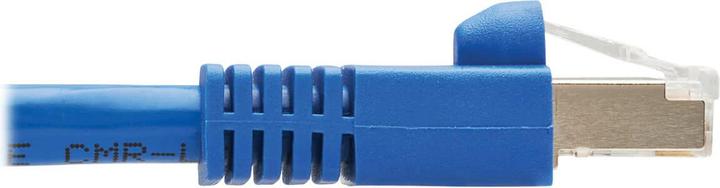 Image du produit Eaton M12 X-Code Cat6a 10G F/UTP CMR-LP Shielded Ethernet Cable M12m/RJ45m IP68 PoE Blue 5 (F/UTP, CAT6a, 5 m)