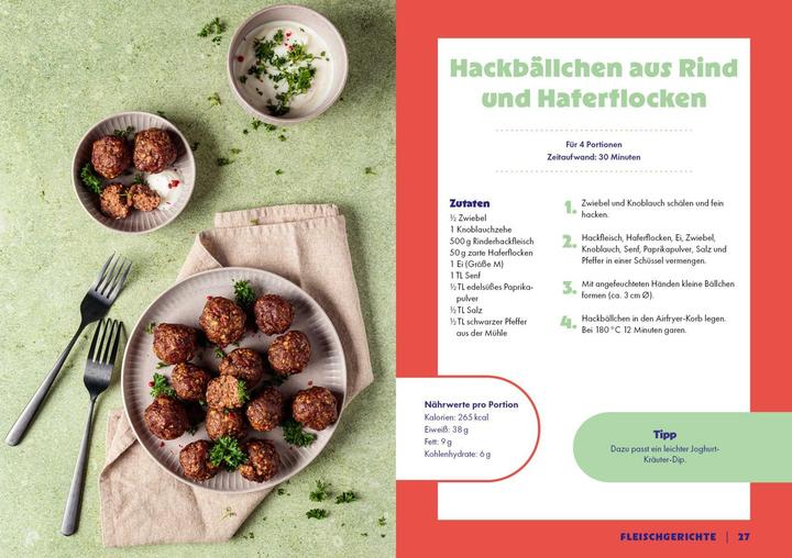 Actual product image High-Protein-Power aus dem Airfryer (German, Peter Kowalski, 2025)