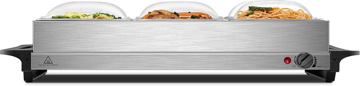 Actual product image Steinborg Buffetwärmer mit 4 Speisebehältern
