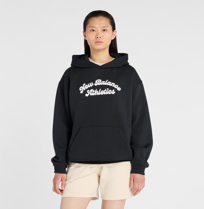 Produktbild New Balance W Linear Heritage Fleece Long Hoodie (M)