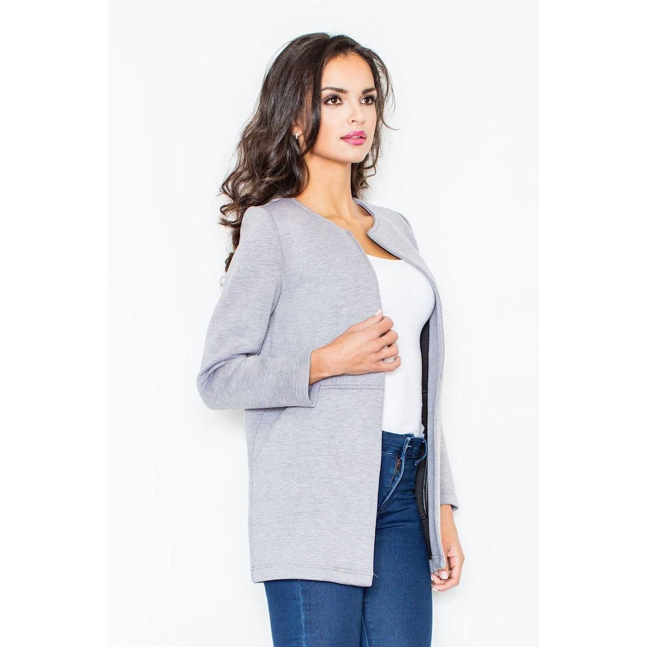Figl, Damen, Jacke, Jacke model (M), Grau, M