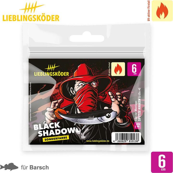 Produktbild Lieblingsköder Black Shadow (6 cm)