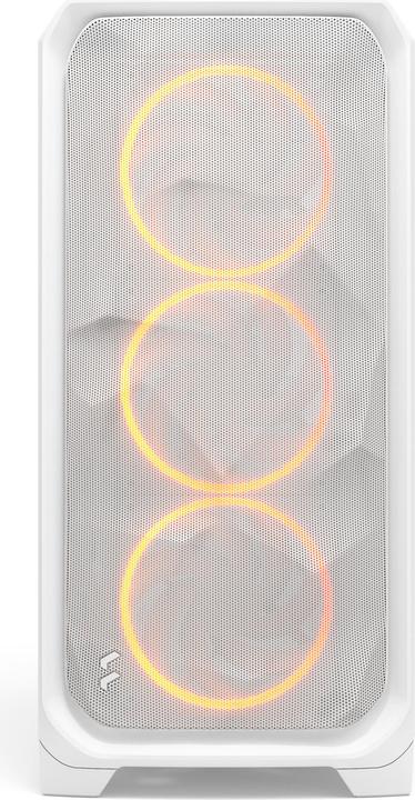 Produktbild Fractal Case Meshify 3 XL White RGB TG Clear Tint (mATX, EE-ATX, ITX, SSI CEB, ATX, E-ATX, SSI EEB)