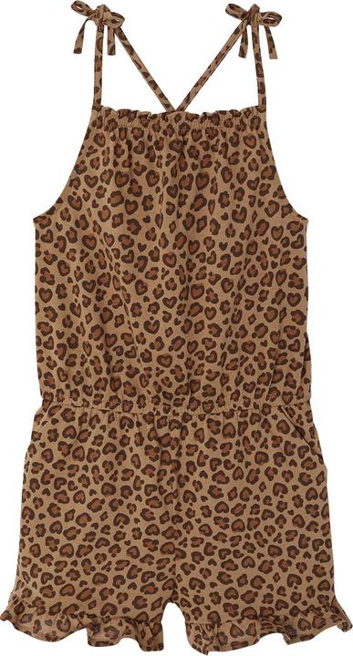 Produktbild Vertbaudet Schulterfreier Mädchen Jumpsuit mit Alloverprint (98)