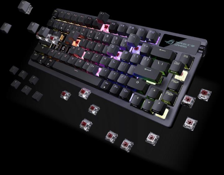 Produktbild ASUS ROG Azoth (DE, Kabelgebunden, Kabellos)