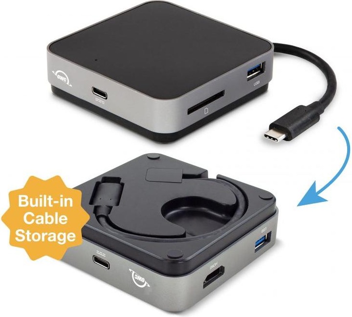 Produktbild OWC Travel Dock (USB-C, 2 Ports)