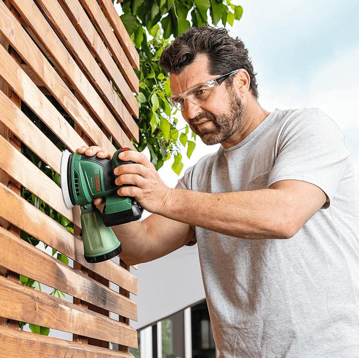 Actual product image Bosch Home & Garden Exzenterschleifer EasyOrbit 18V-10, 1x2,0Ah (Eccentric grinder)