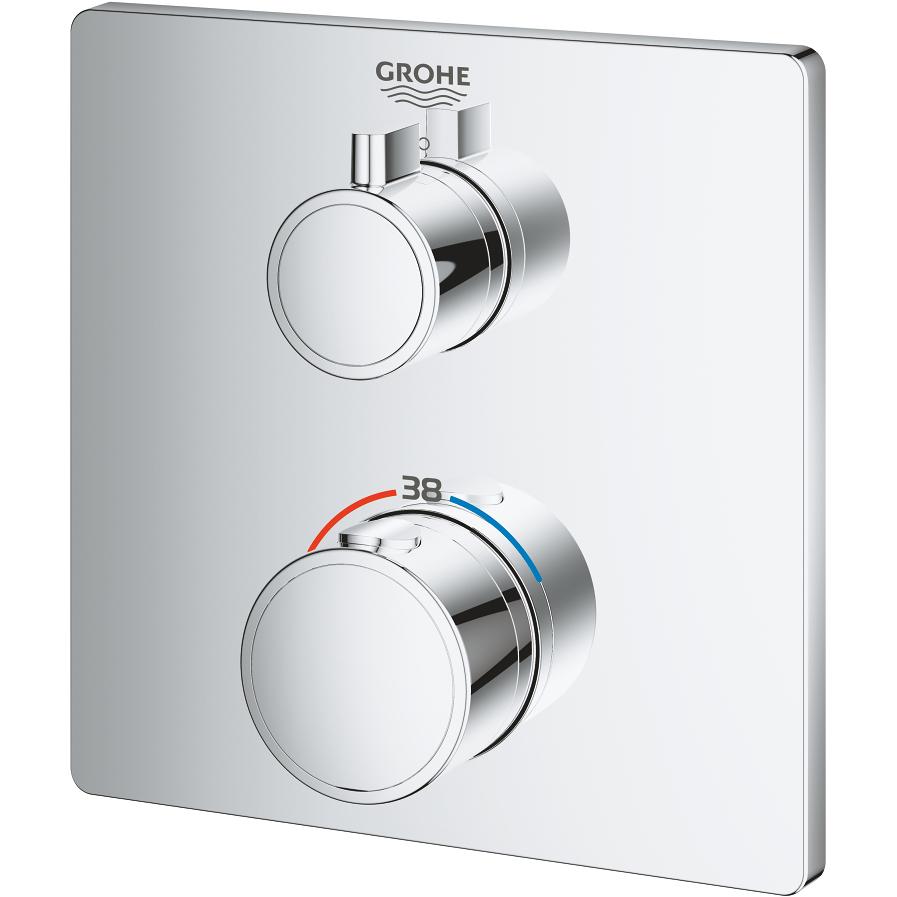 Grohe, Badarmatur, Grohtherm Thermostat-Brausebatterie