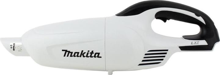 Actual product image Makita DCL 180 RG W 18 V Li-Ion battery vacuum cleaner white + 2 x 6.0 Ah battery + charger