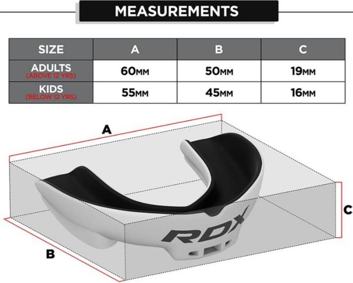 Produktbild Rdx Mundschutz Erwachsene (One Size)