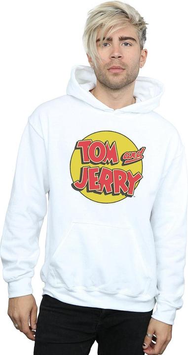 Actual product image Tom & Jerry Mens Circle Logo Hoodie (4XL)