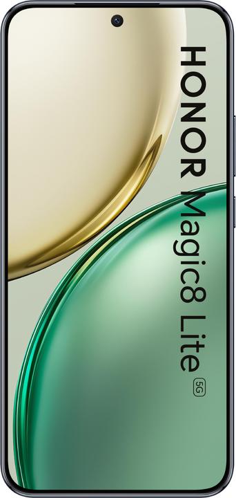 Actual product image Honor Magic8 Lite 5G (512 GB, Black, Midnight Black, 6.79", 5G)