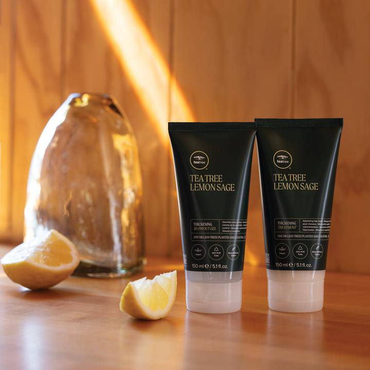 Immagine prodotto Tea tree Lemon Sage - Gel per soffiature infoltenti (Gel per capelli, 150 ml)