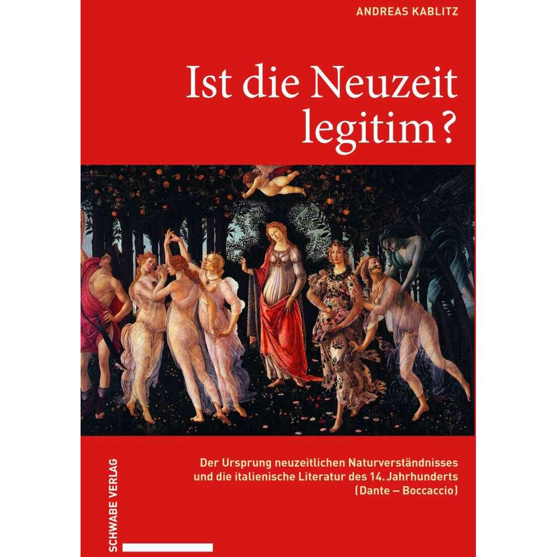 Ist die Neuzeit legitim?, Fachbücher von Andreas Kablitz