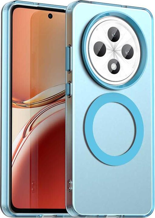 Actual product image Techsuit - CandyCase MagSafe - Oppo Reno12 F 4G / Reno12 F 5G / Reno12 FS 4G / Reno12 FS 5G - Blue (Oppo Reno12 F 5G)