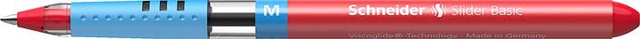Actual product image Schneider Biros Slider Basic Extra Wide (XB), Red (Red, 10 x)