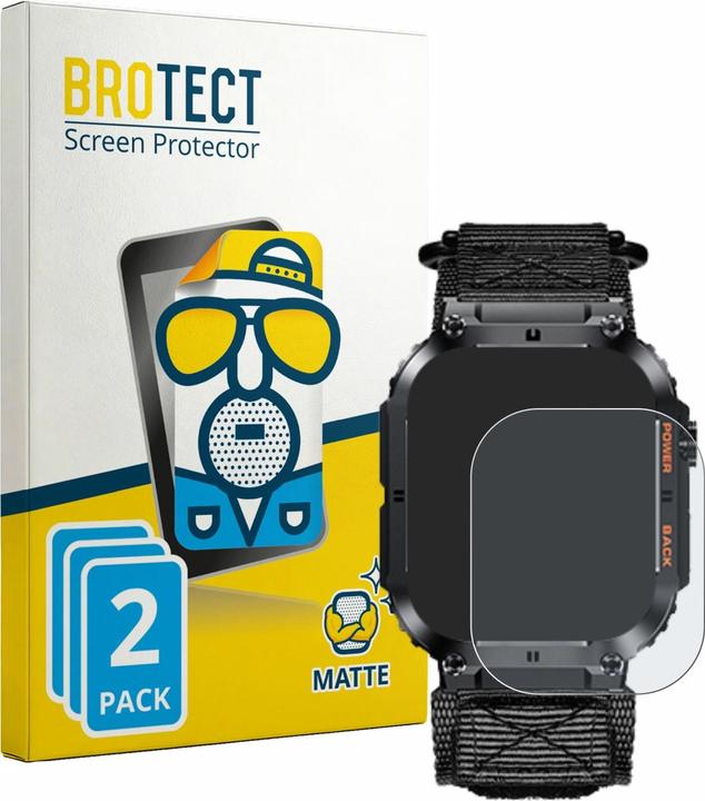 Produktbild BROTECT Entspiegelungsfolie für Megalith K57PRO Displayschutz Displayschutzfolie Folie Matt