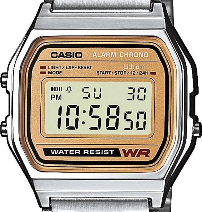 Actual product image Casio Vintage A158wea-9ef (Digital watch, 36.80 mm)