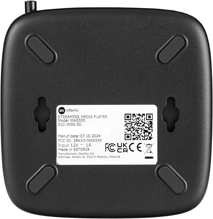Actual product image infomir 4K HDR Multimedia Player with Google Assistant, Netflix, Prime Video, Disney+, YouTube, Dolby Atmos